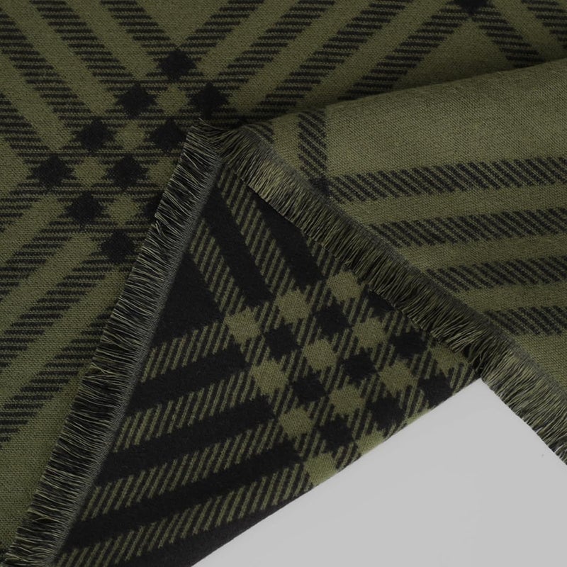 EXTREE Scarfs for Women Pashmina Silky Shawl Wrap for Evening Dressing Blanket Open Front Poncho Cape - Image 3